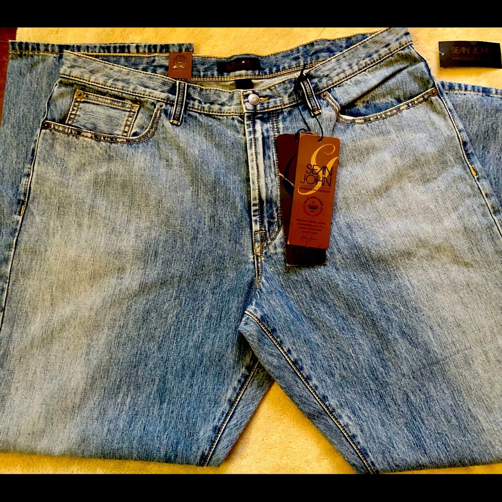 Sean John Newton Relaxed Fit Jeans 38